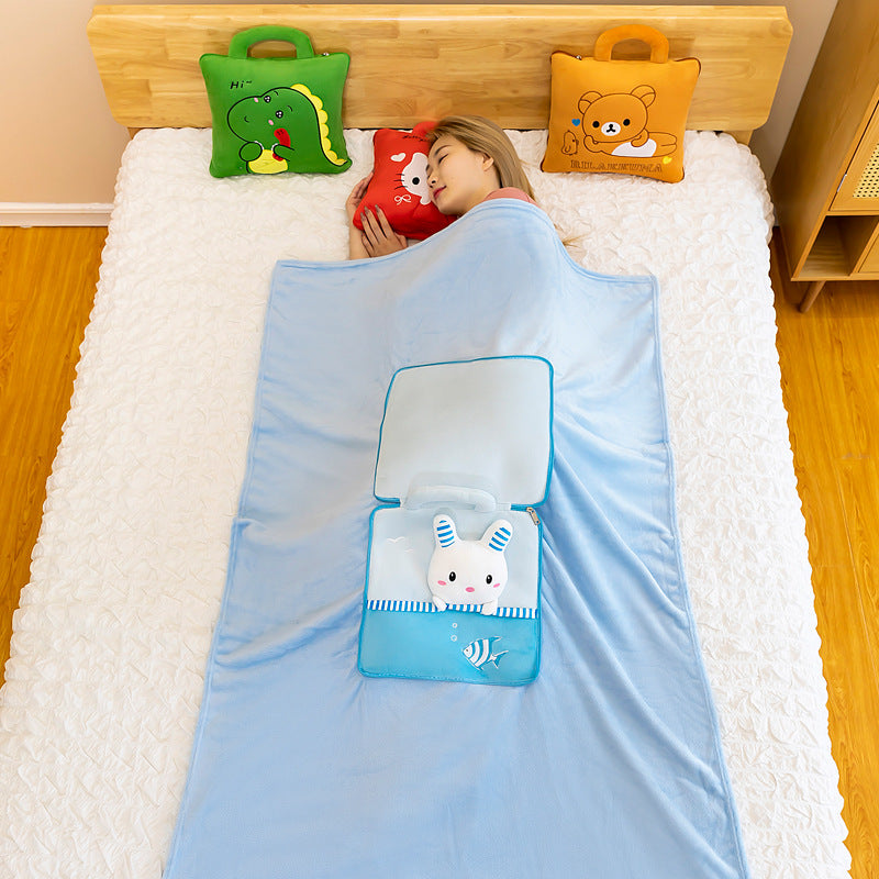 Cute Pillow Quilt Dual-USE