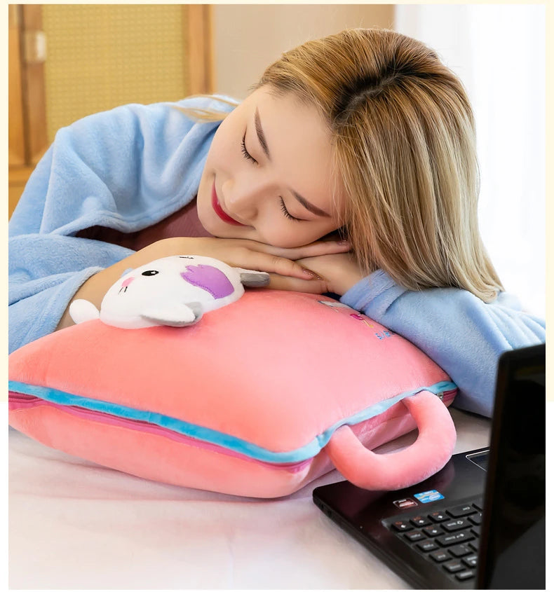 Cute Pillow Quilt Dual-USE