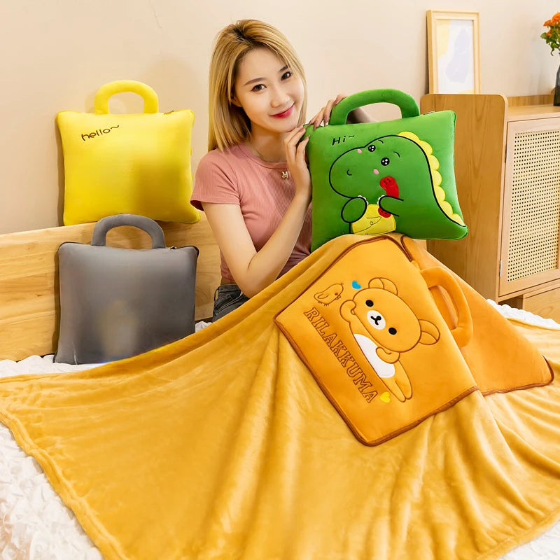 Cute Pillow Quilt Dual-USE