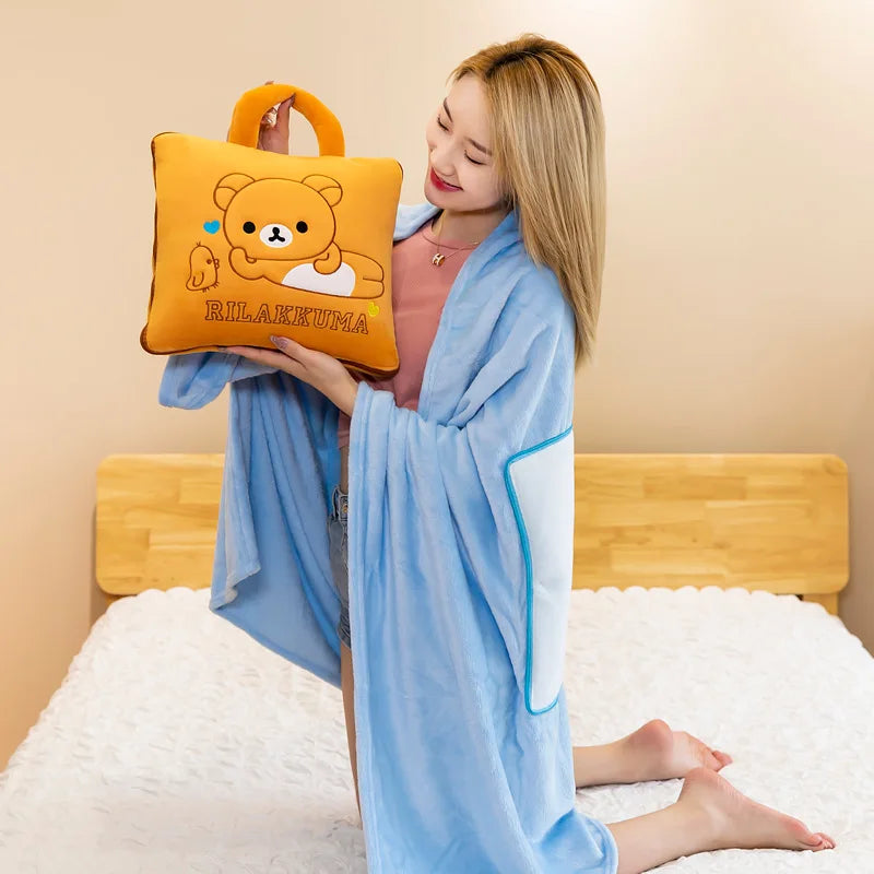 Cute Pillow Quilt Dual-USE