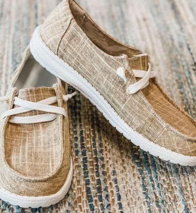 Women Flats Round Toe Slip-on Sneakers