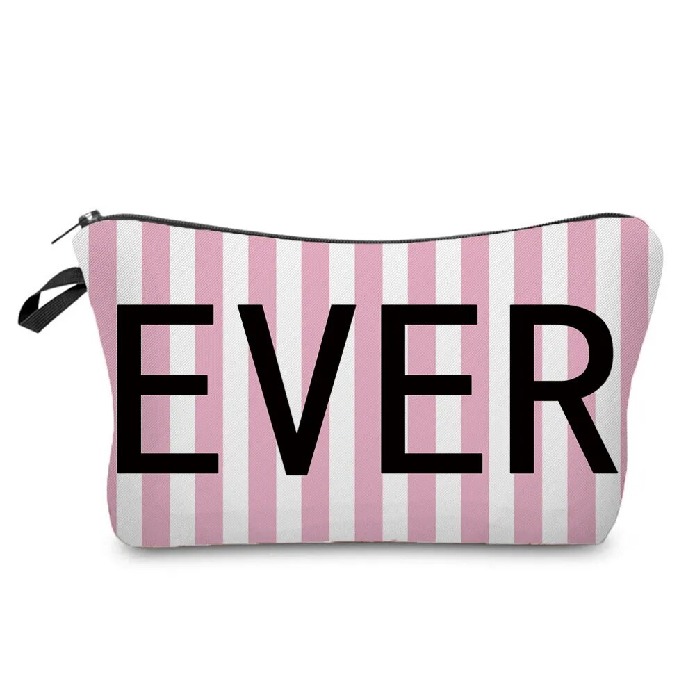 Storage Travel Makeup Bag Hakuna Matata Portable Type Make up Bags Cosmetic Case Multifunction Pencil Case Women Toiletry Bag