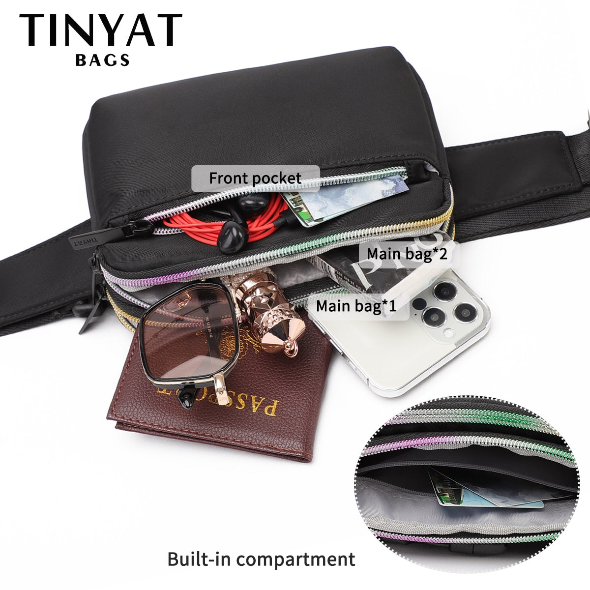 TINYAT Fanny Pack