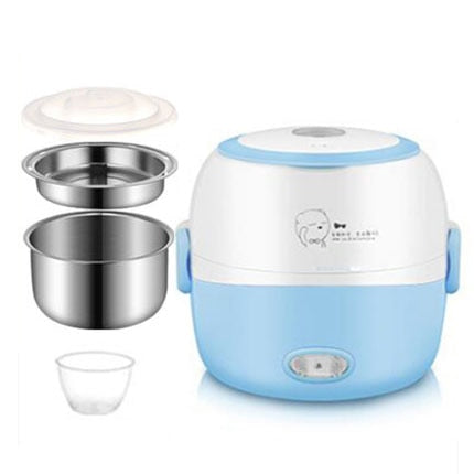Portable Food Steamer Cooking Container Meal Lunchbox Warmer