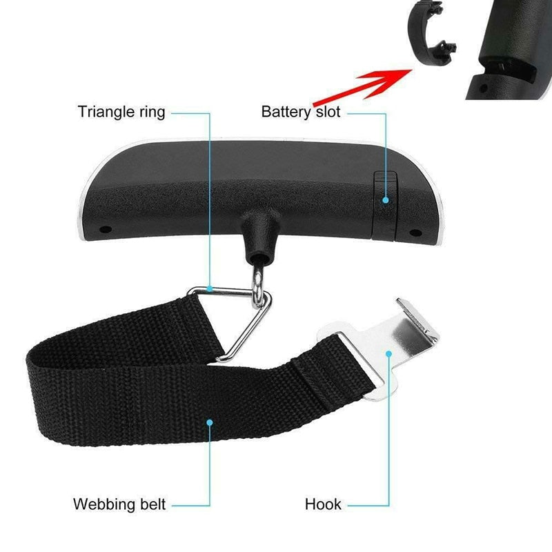Digital Luggage Hanging Scale for Suitcase