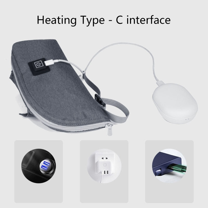 USB Travel Baby Bottle Warmer Bag