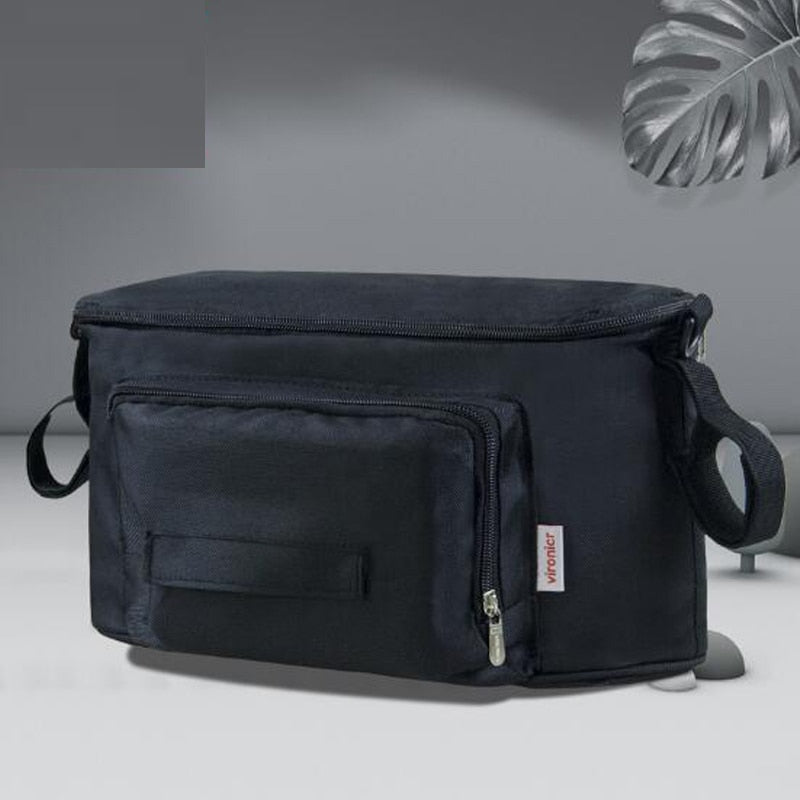 Large Capacity Travel Baby Stroller Storage Organizer.
