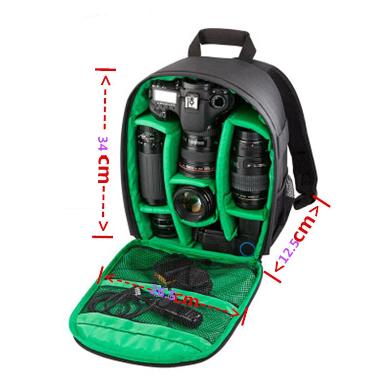 Camera Waterproof Breathable Backpack For Nikon Canon Sony Samsung