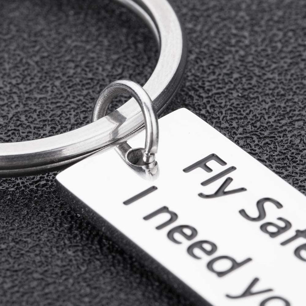 Fly Safe Keychain