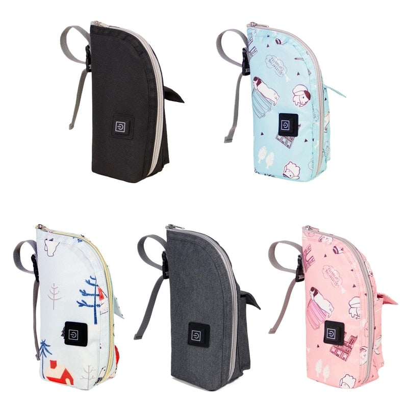 USB Travel Baby Bottle Warmer Bag