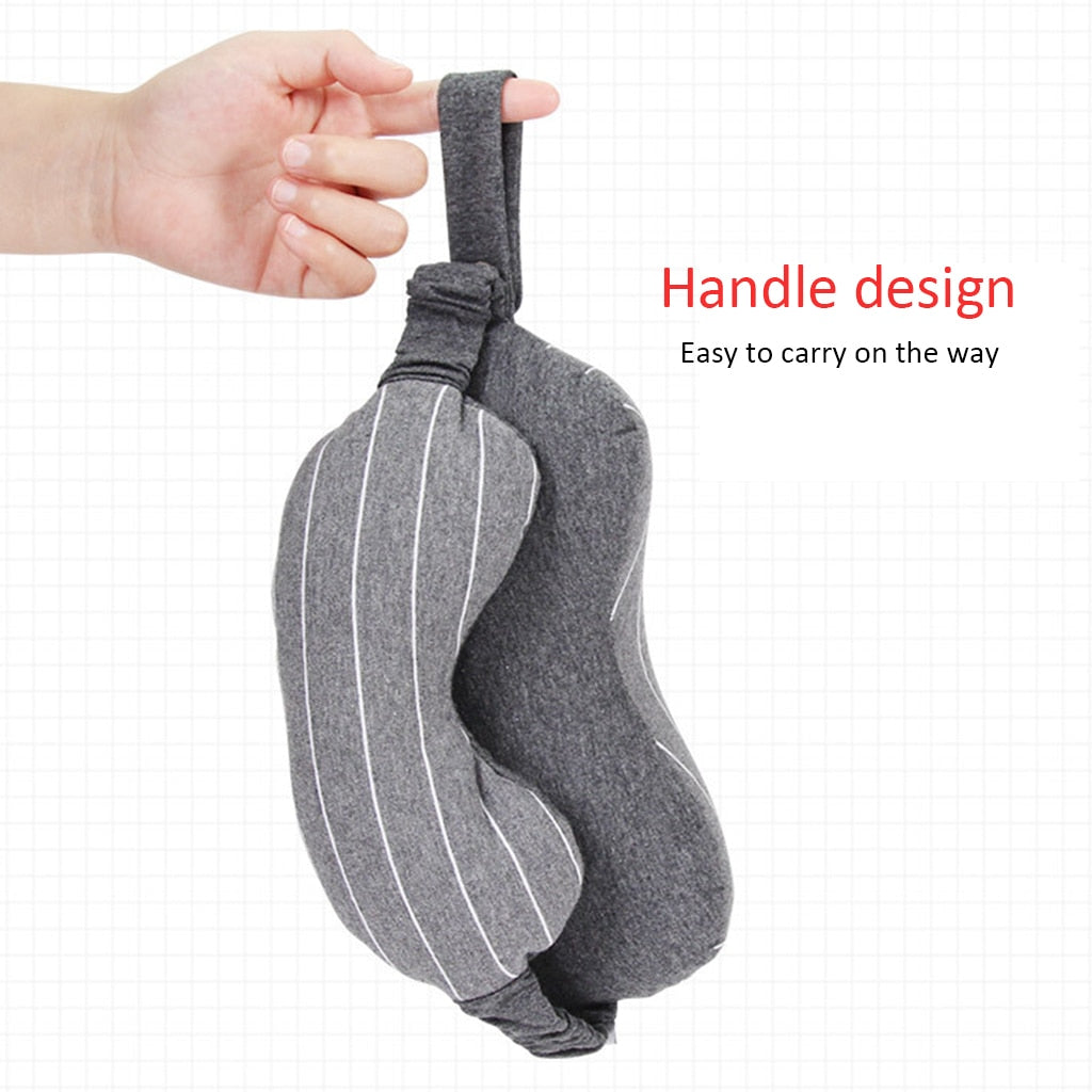 Travel Neck Pillow With Eye Mask