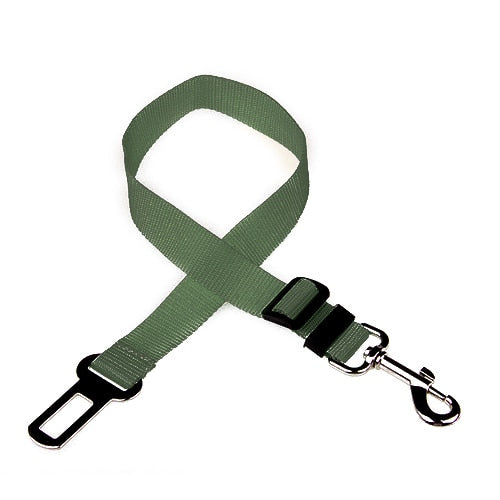 Pet adjustable Vehicle Seat Belt Collar Harness