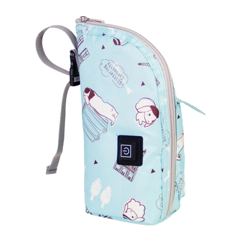 USB Travel Baby Bottle Warmer Bag