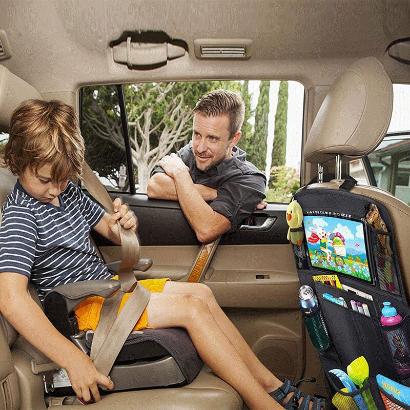 Universal Car Seat Back Organizer Multi-Pocket Storage Bag