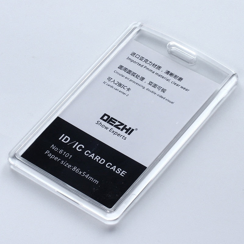 Retractable Lanyard with Transparent Business ID Holder
