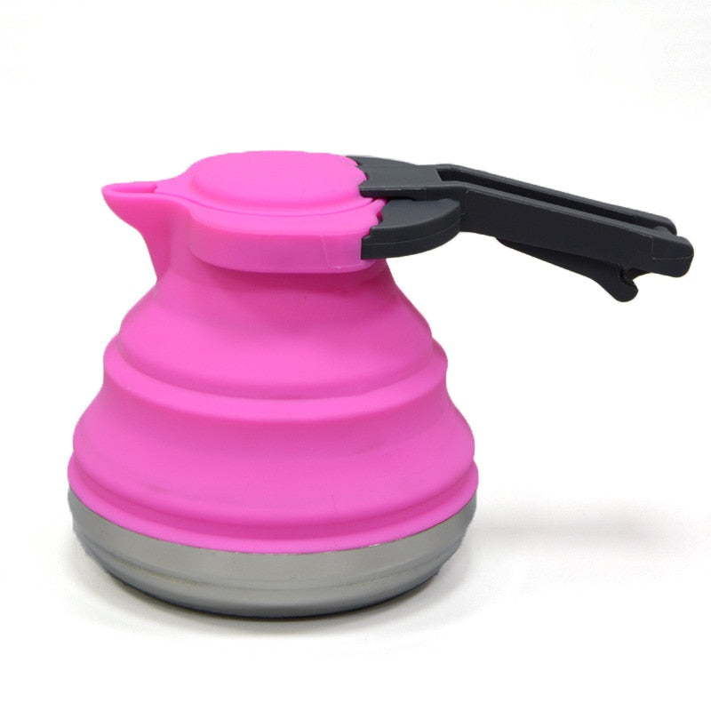 Easy Carry Folding Silicone Kettle.