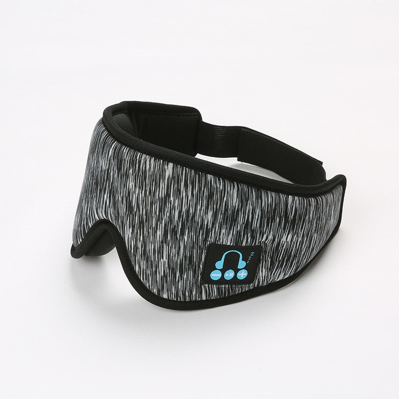 3D Eye Mask Travel Head Set With Microphone Bluetooth 5.0 Wireless