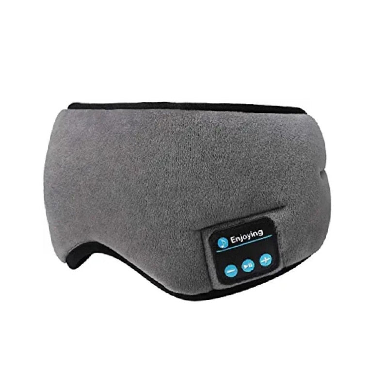 3D Eye Mask Travel Head Set With Microphone Bluetooth 5.0 Wireless
