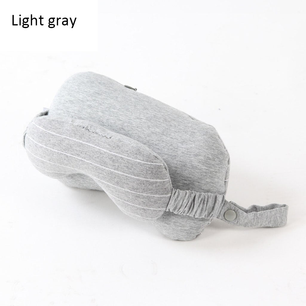 Travel Neck Pillow With Eye Mask