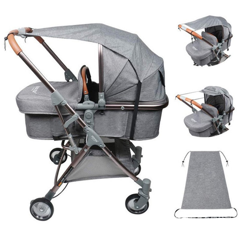 Muslin Stroller Canopy Cover.