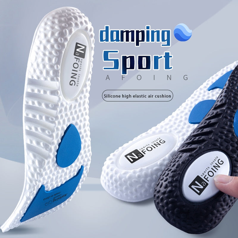 UNISEX Insoles For Shoes Shock Absorption Deodorant