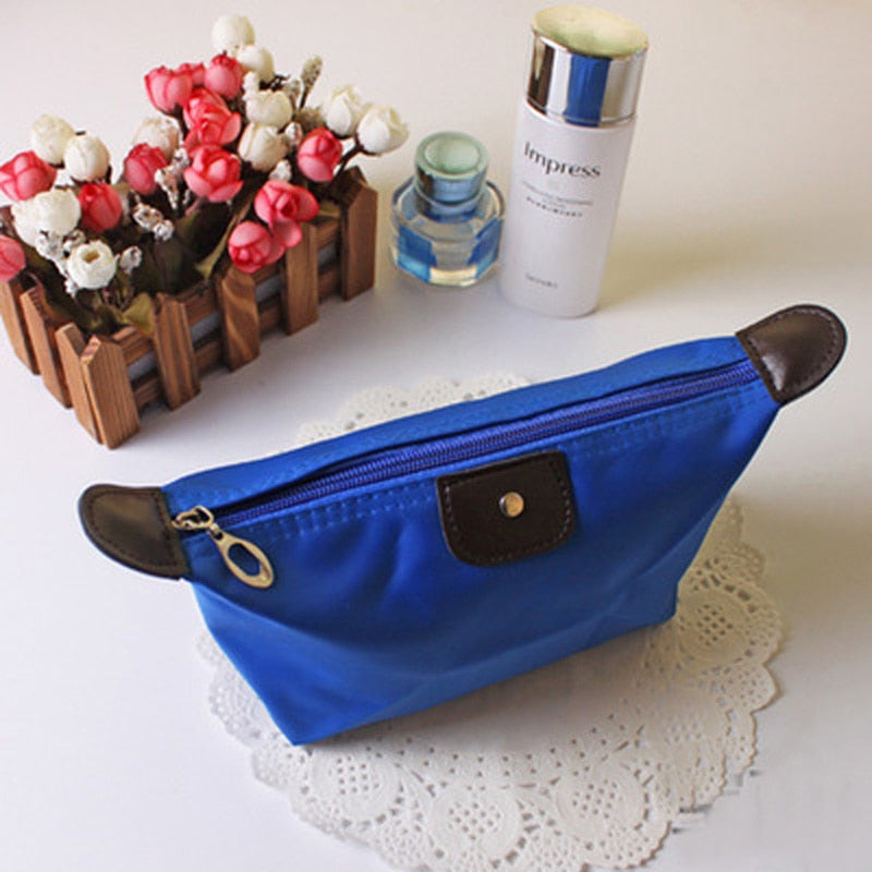 Color Block Makeup Bag.