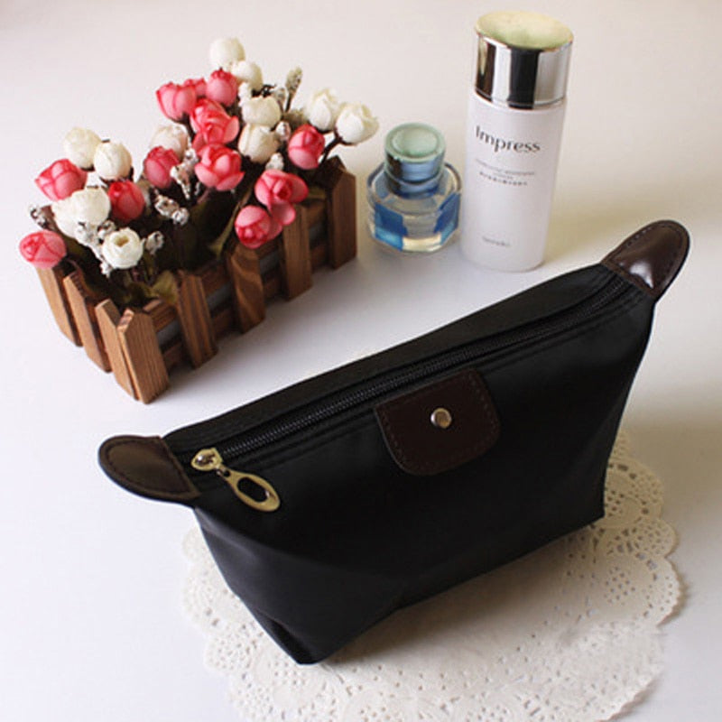 Color Block Makeup Bag.