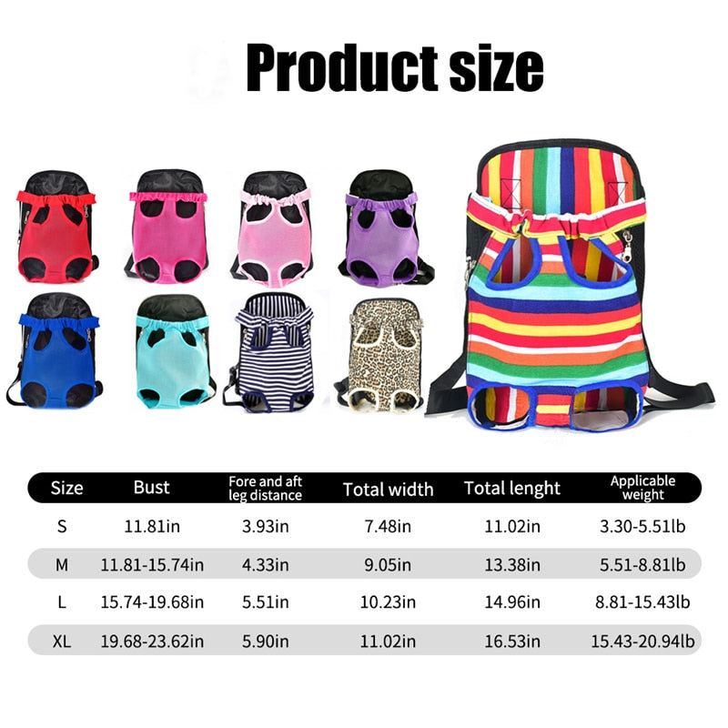 Pet Carrier Backpack S,M,L,XL