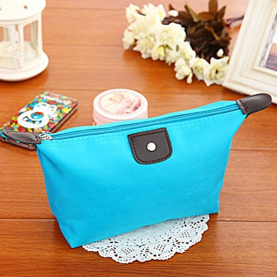 Color Block Makeup Bag.