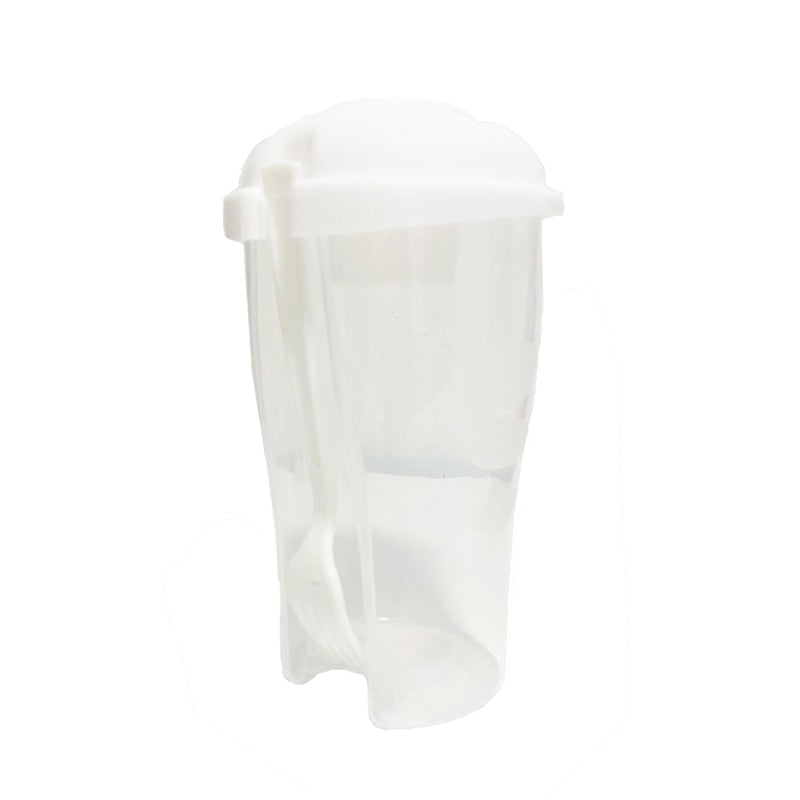 Cup Container Set with Fork Sauce Cup Lid