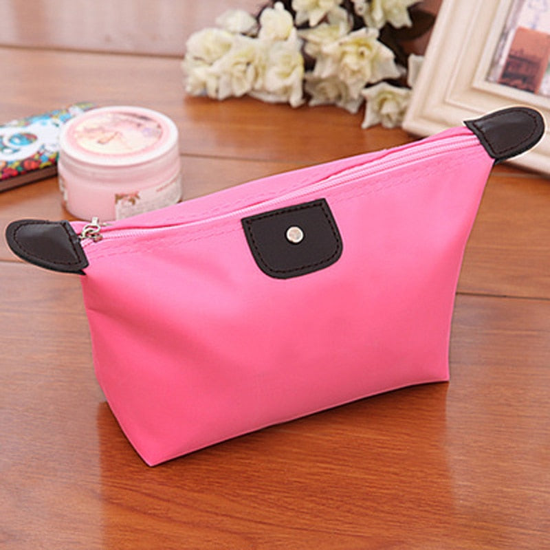Color Block Makeup Bag.