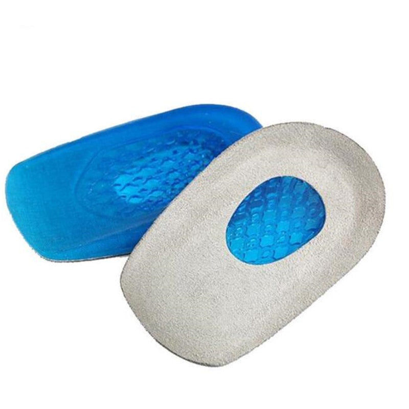 Silicone Gel Insoles Heel Cushion for Feet Soles Relieve Foot Pain Protectors Spur Support Shoes Pad Feet Care Inserts Massager