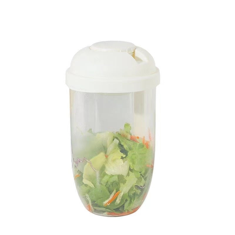 Cup Container Set with Fork Sauce Cup Lid