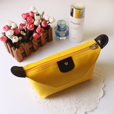 Color Block Makeup Bag.
