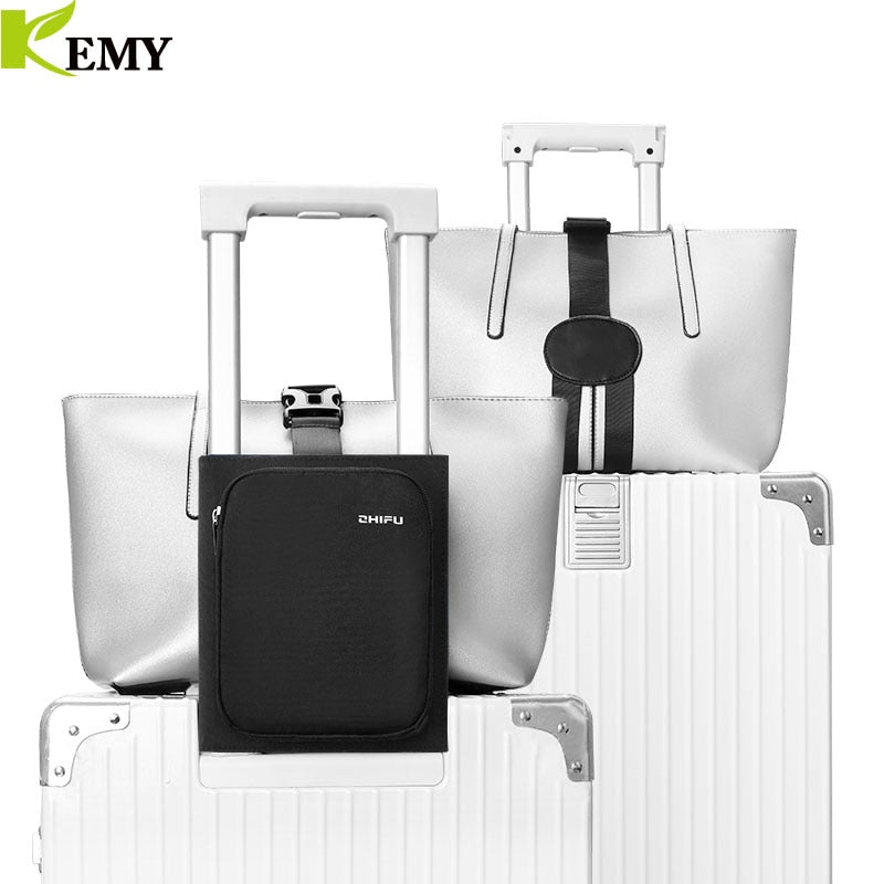 Travel Hand Luggage Belt with Storage Bag