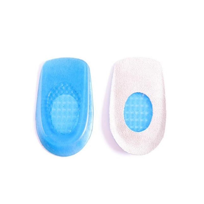 Silicone Gel Insoles Heel Cushion for Feet Soles Relieve Foot Pain Protectors Spur Support Shoes Pad Feet Care Inserts Massager