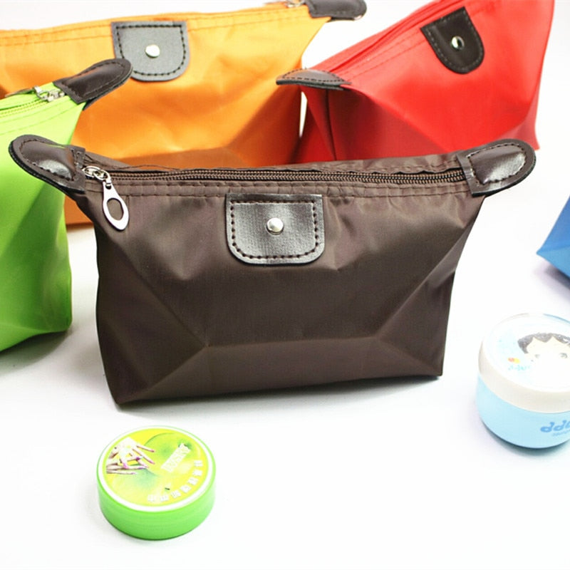 Color Block Makeup Bag.