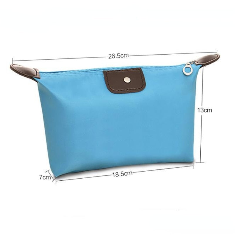 Color Block Makeup Bag.