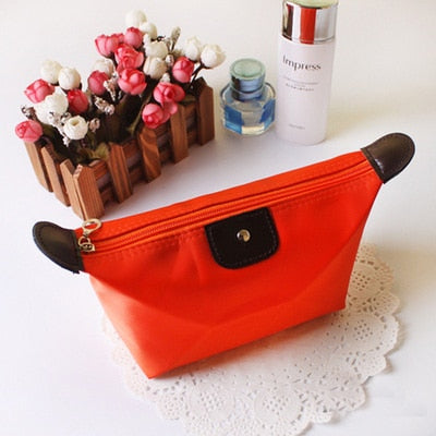 Color Block Makeup Bag.