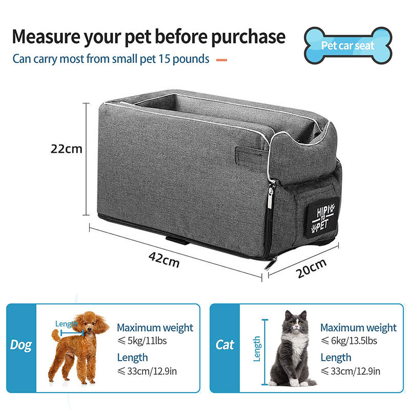 Portable Safety Pet Seat Transport